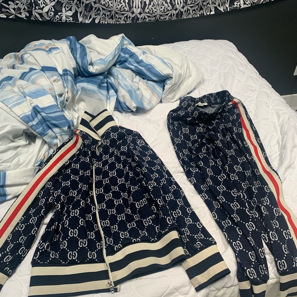 Gucci jacquard track suit size Xl - Picture 2 of 5